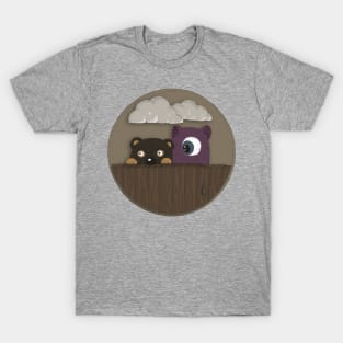 Monster behind the fence T-Shirt